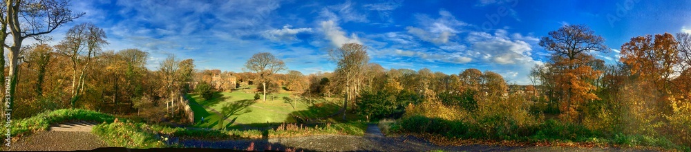 English Landscape Panorama 