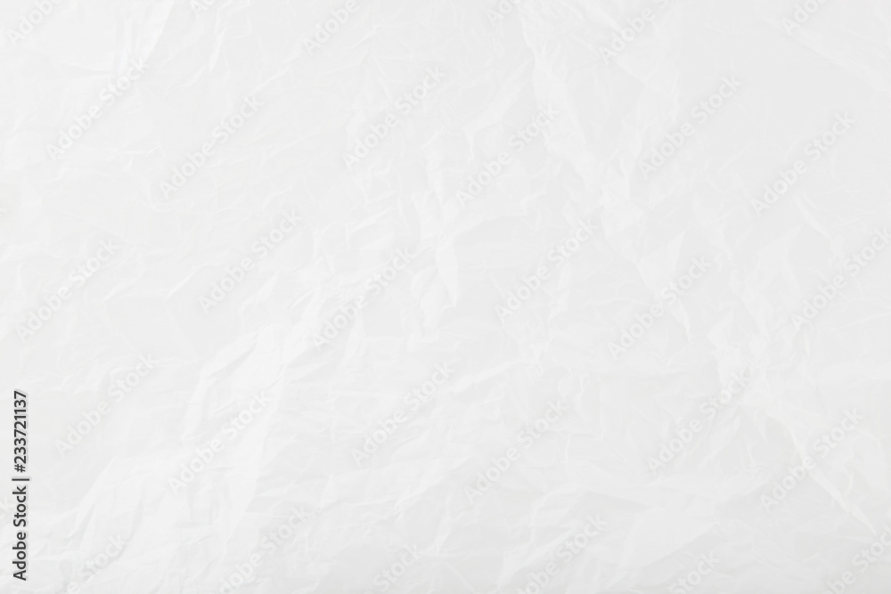 Texture Of Crumpled White Paper Texture Of Crumpled White Paper