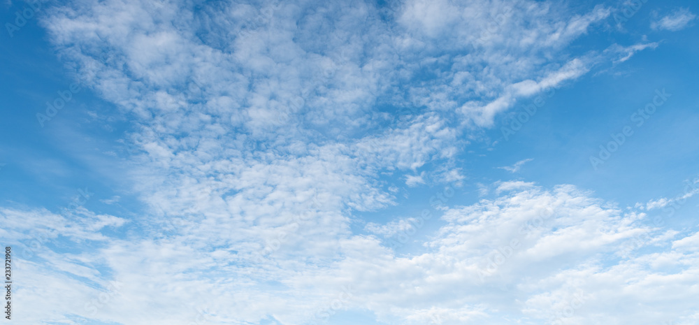 clear blue sky with white cloud background. Clearing day and Good weather in the morning. clear blue sky with white cloud background. Clearing day and Good weather in the morning.