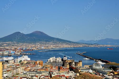 Cityscape: Naples, one of the oldest cities in Europe.