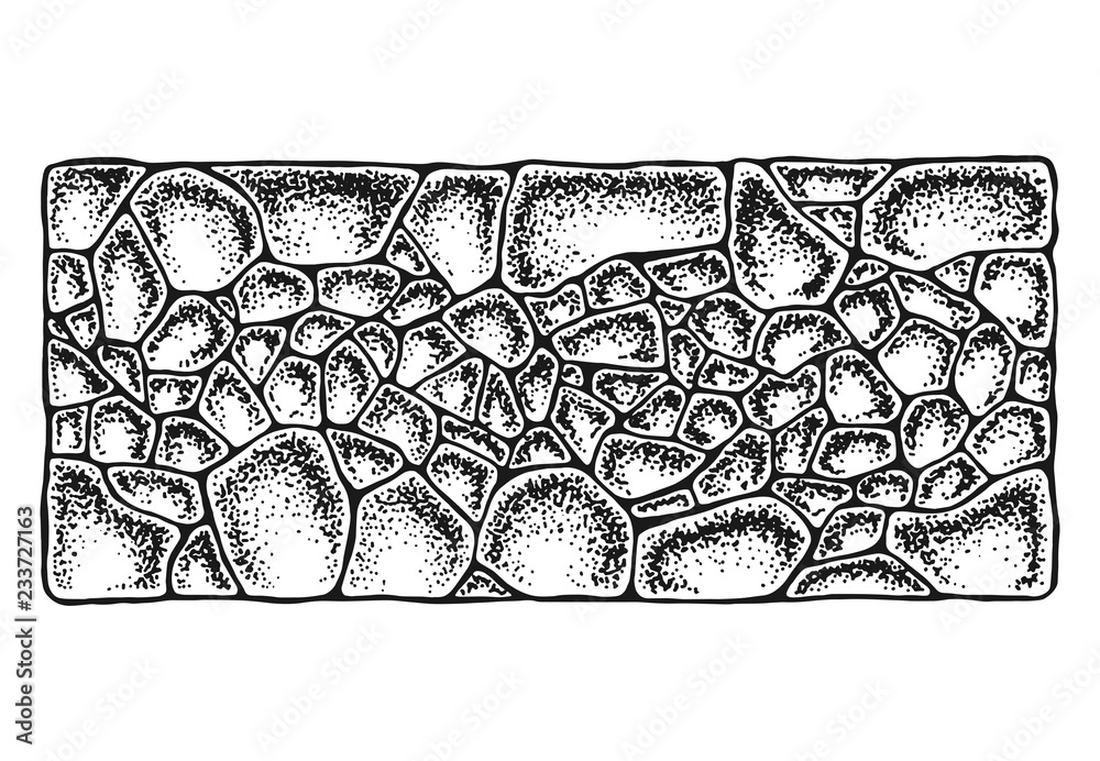 Stone Pathways Drawings