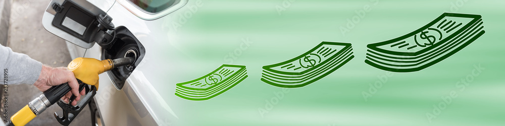 Concept of fuel price Concept of fuel price