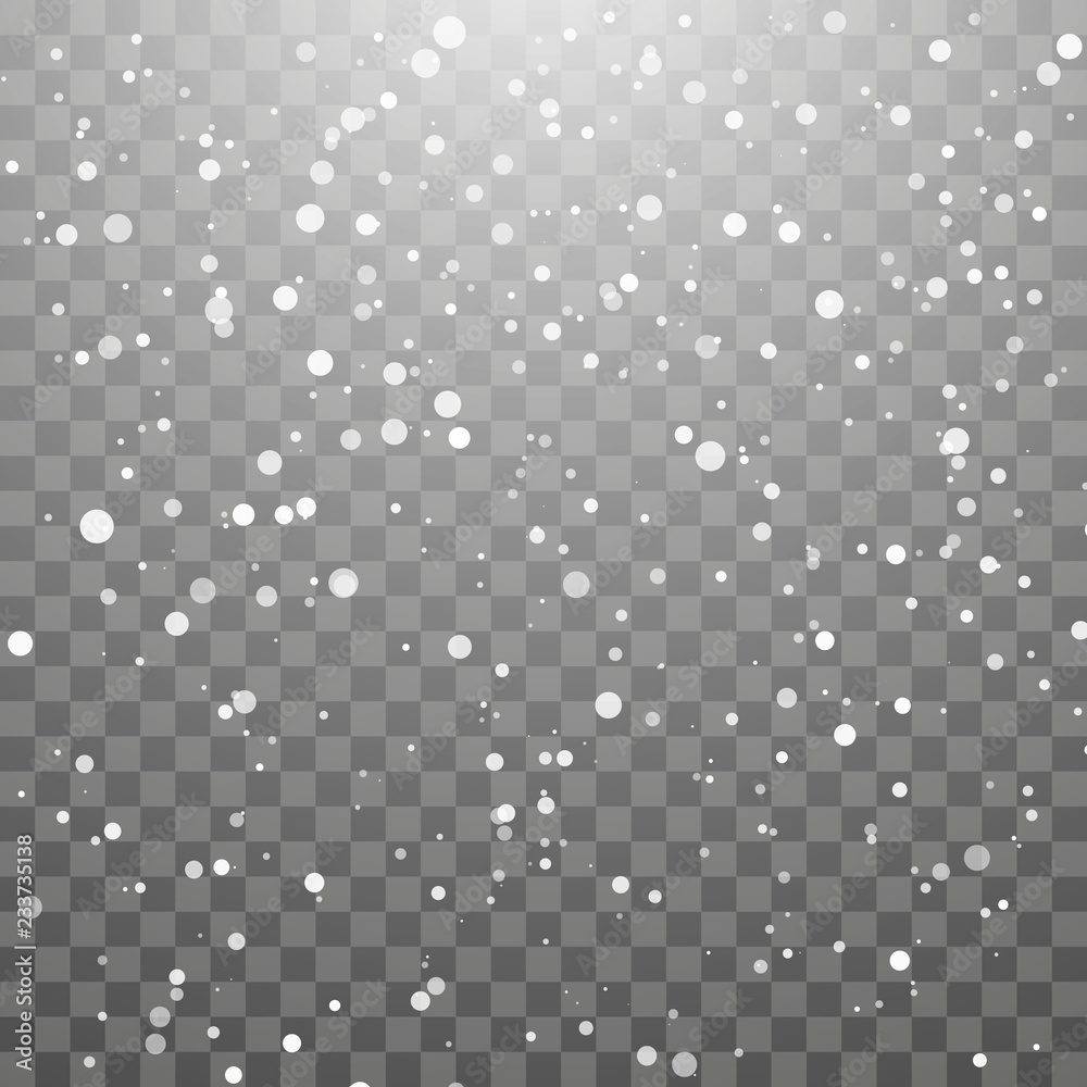 Christmas snow. Falling snowflakes on dark background. Snowflake transparent decoration effect. Xmas snow flake pattern. Magic white snowfall texture. Winter snowstorm backdrop illustration Christmas snow. Falling snowflakes on dark background. Snowflake transparent decoration effect. Xmas snow flake pattern. Magic white snowfall texture. Winter snowstorm backdrop illustration