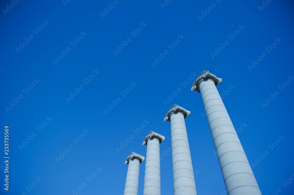 Barcelona las 4 columnas Barcelona las 4 columnas