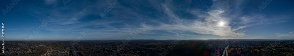Aerial Sky Panorama Aerial Sky Panorama