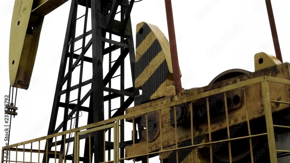 Equipment for oil and gas production. Oil Pump-jack. Equipment for oil and gas production. Oil Pump-jack.