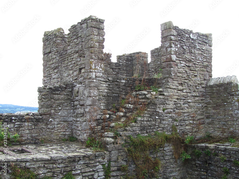 Stone Castle Walls