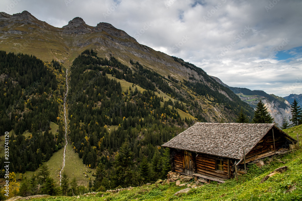 Alphütte im Hinteren Lauterbrunnental
