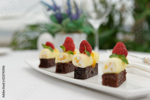 Wallpaper Mural Appetizer with cream and sweet rye bread Torontodigital.ca