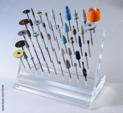 Schilderij op canvas Equipment im Dental-Labor
