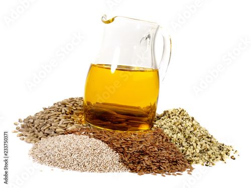 Omega 3 Öl und Samen