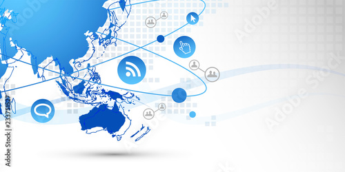mondo, informatica, comunicazione, Asia, Cina