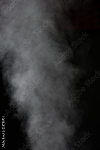 Grey smoke overlay texture background.