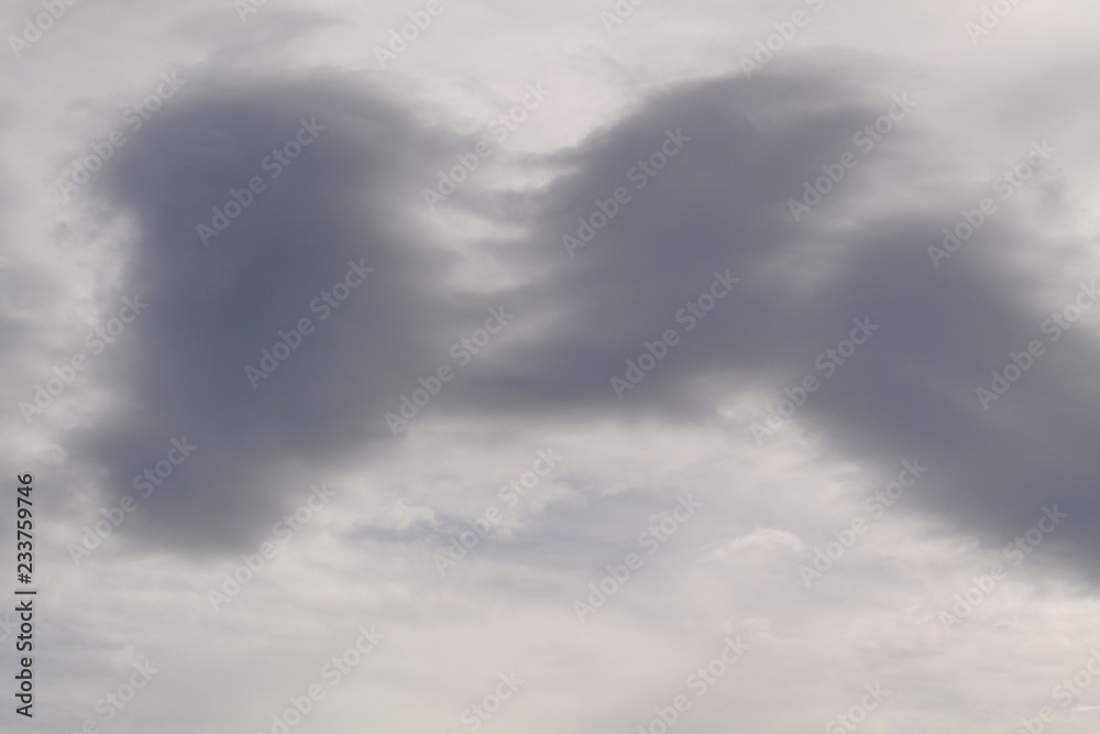 Fototapeta premium grey clouds in the sky