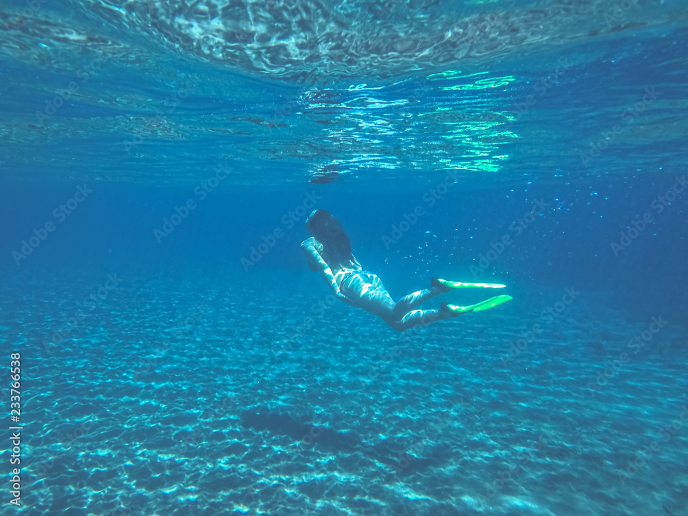 Underwater Female