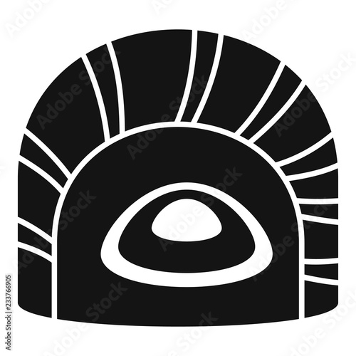 Maguro tai sushi icon. Simple illustration of maguro tai sushi vector icon for web design isolated on white background