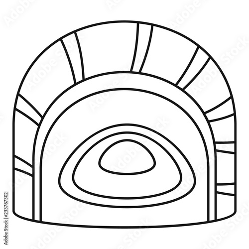 Maguro tai sushi icon. Outline maguro tai sushi vector icon for web design isolated on white background