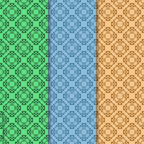 Geometric seamless pattern. Rhombus, lace