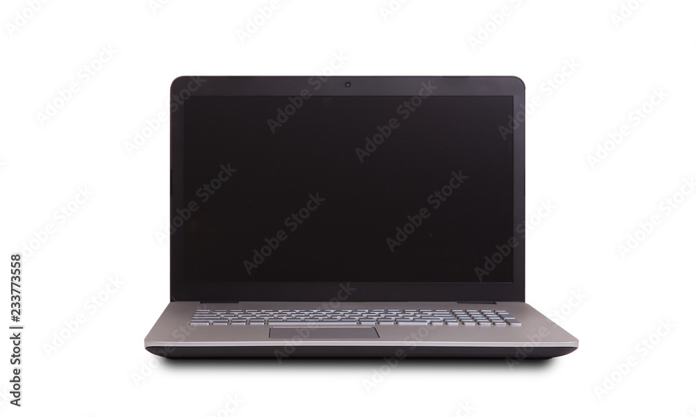 laptop with empty space isolated on white background laptop with empty space isolated on white background