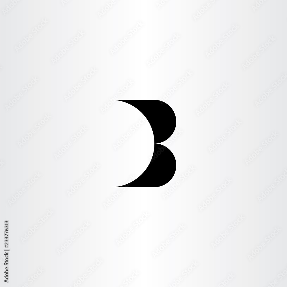 b letter black sign element icon design symbol b letter black sign element icon design symbol