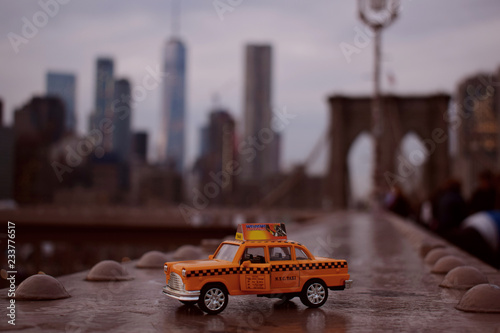 Canvas Print taxi in new york