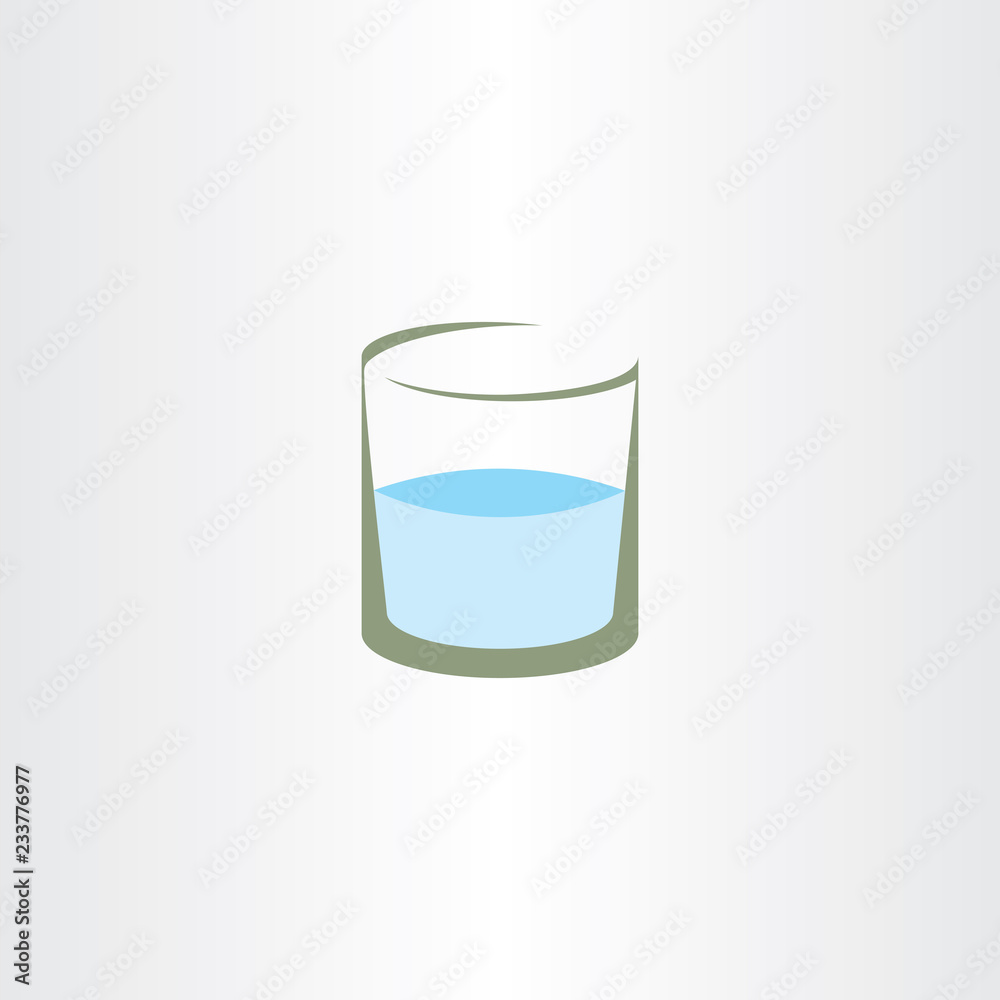 glass of water icon vector logo symbol glass of water icon vector logo symbol