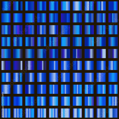 collection of blue background samples