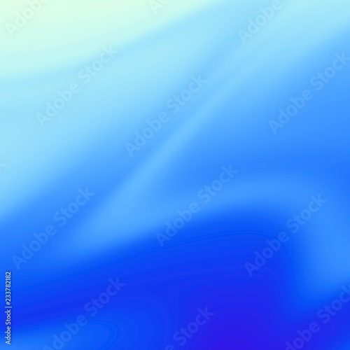 Sea wave blue unusual illustration background