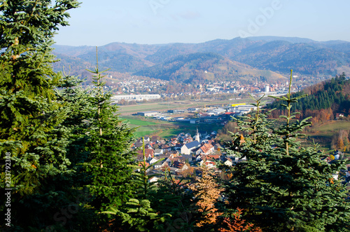 Berghaupten im Schwarzwald im November