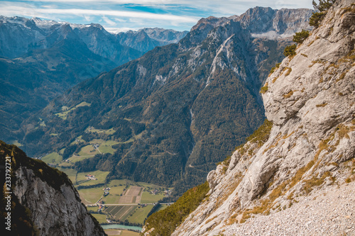 Beautiful alpine view at Eisriesenwelten-Werfen-Salzburg-Austria © Martin Erdniss