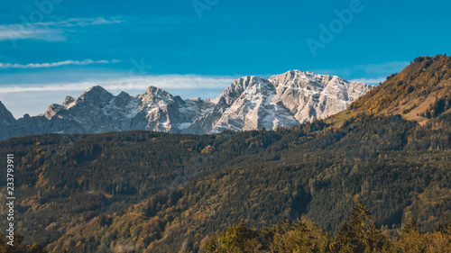 Beautiful alpine view near Werfen-Salzburg-Austria