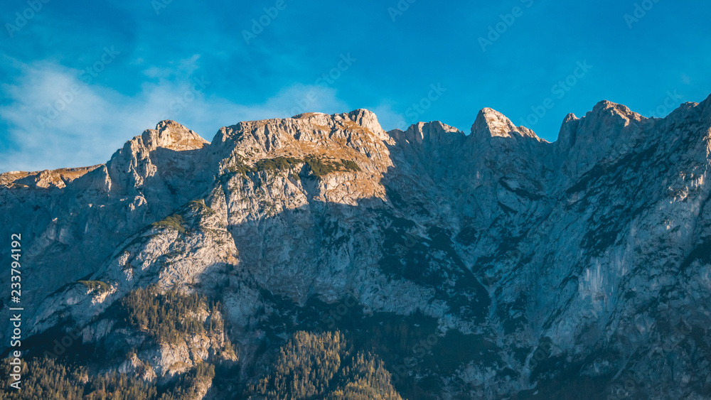 Obraz premium Beautiful alpine view near Werfen-Salzburg-Austria