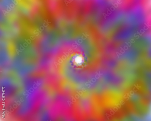 creative multicolored blurred abstraction
