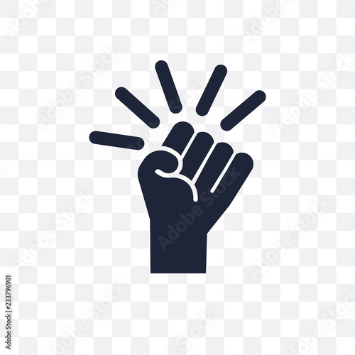 Revolution transparent icon. Revolution symbol design from Army collection. Simple element vector illustration. Can be used in web and mobile.