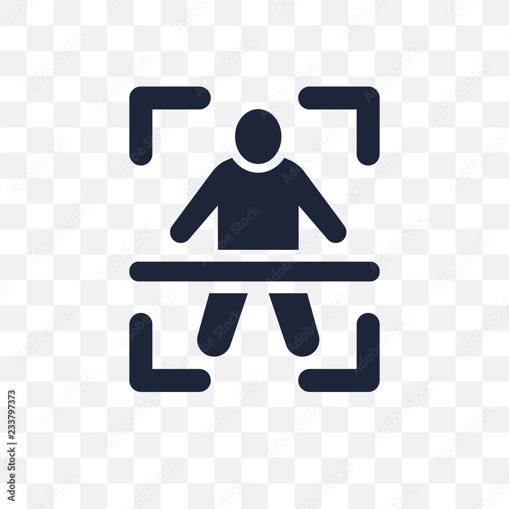 Body scan transparent icon. Body scan symbol design from Artificial Intellegence collection. Simple element vector illustration. Can be used in web and mobile. Body scan transparent icon. Body scan symbol design from Artificial Intellegence collection. Simple element vector illustration. Can be used in web and mobile.