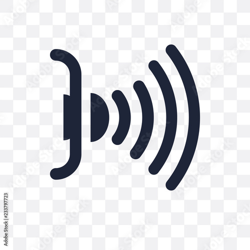 Infrared transparent icon. Infrared symbol design from Future technology collection. Simple element vector illustration. Can be used in web and mobile.