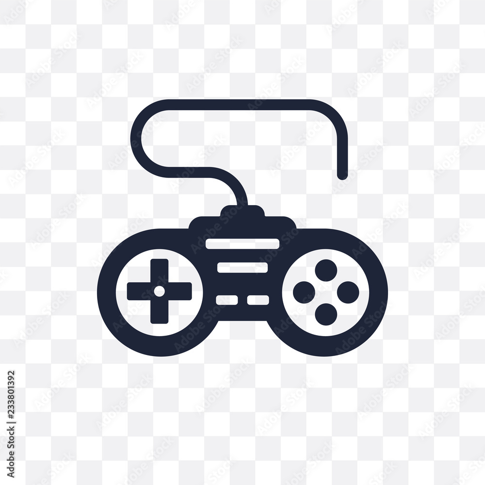 Game controller transparent icon. Game controller symbol design from Entertainment collection. Simple element vector illustration. Can be used in web and mobile. Game controller transparent icon. Game controller symbol design from Entertainment collection. Simple element vector illustration. Can be used in web and mobile.