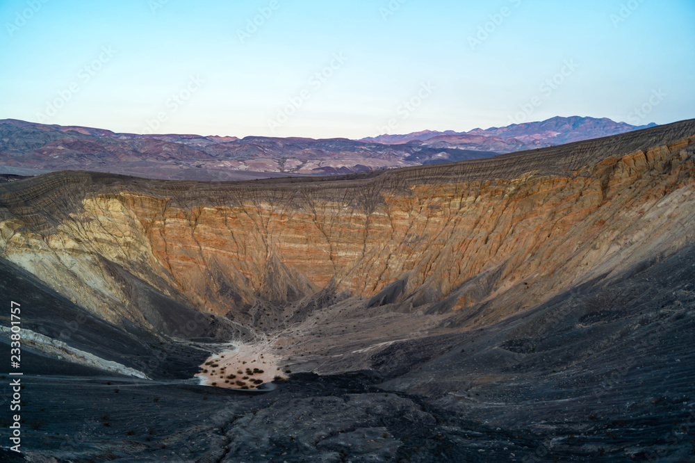 Ubehebe Crater in Death Valley National Park, California, USA