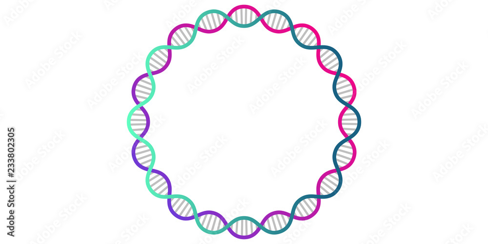 Obraz premium dna, molecola, chimica