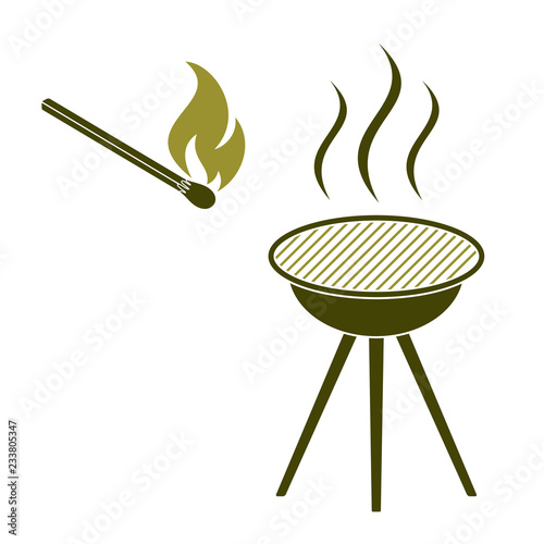 The barbecue icon