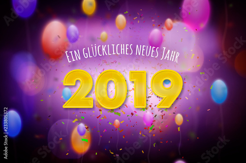 Ein glückliches neues Jahr 2019