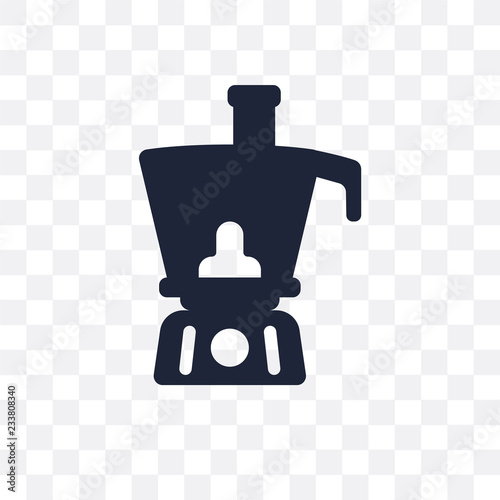 food processor transparent icon. food processor symbol design from Electronic devices collection. Simple element vector illustration. Can be used in web and mobile.