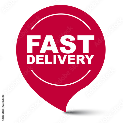 Free Download red vector banner fast delivery - GFXLoad