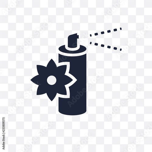 Air freshener transparent icon. Air freshener symbol design from Hygiene collection.
