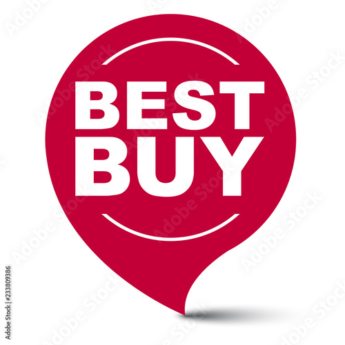 red vector banner best buy