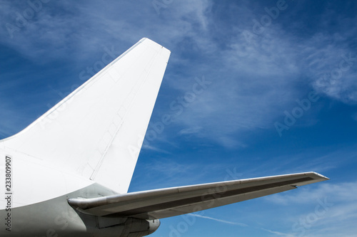 airplane in the sky
