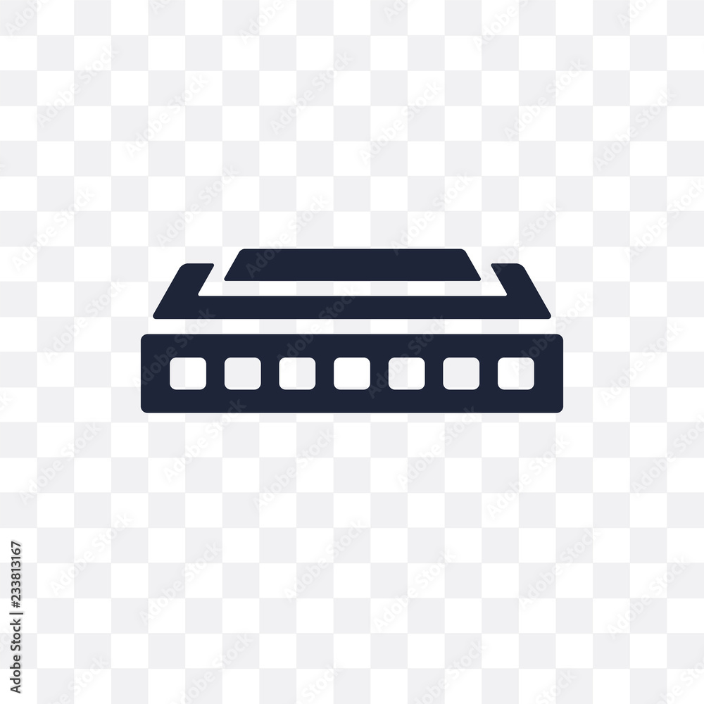 Harmonica transparent icon. Harmonica symbol design from Music collection. Harmonica transparent icon. Harmonica symbol design from Music collection.