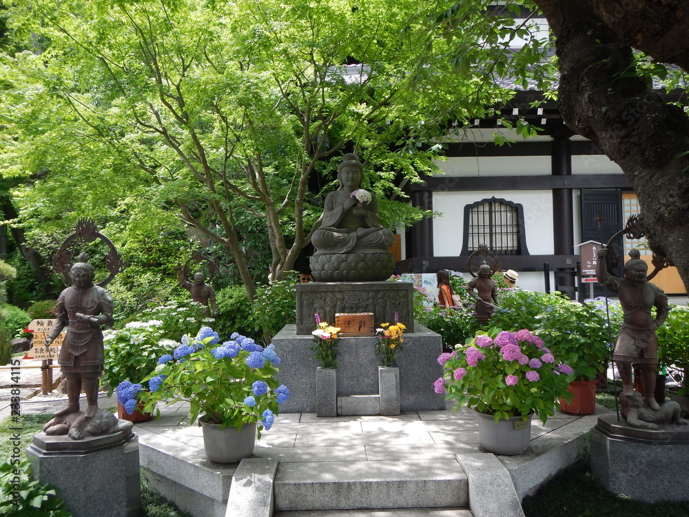 Fototapeta premium Japanese Buddhist Statue