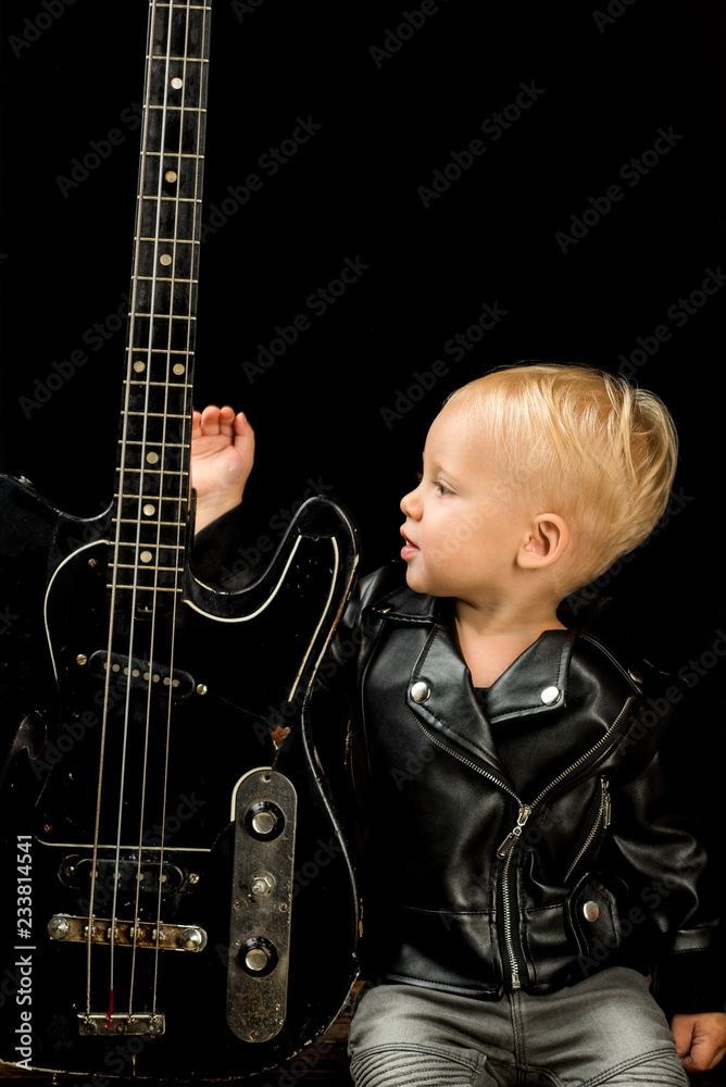 Rock Star Stock Photo - Download Image Now - Child, Rock Musician
