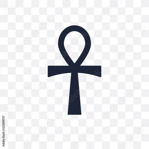 Ankh transparent icon. Ankh symbol design from Religion collection. photo